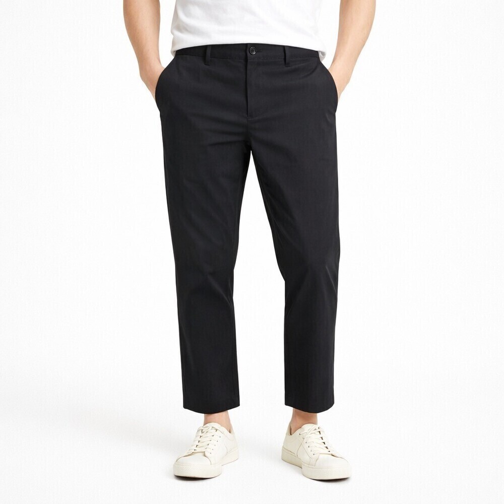 PRADA Men's Black Nylon Technical Trousers Pants Size IT 56 US 46 chinos